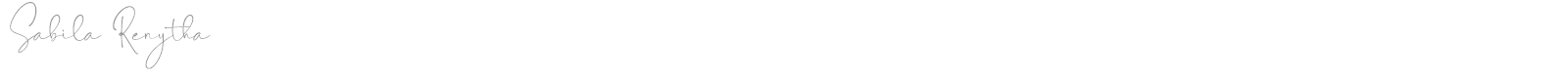 Sabila Renytha font preview